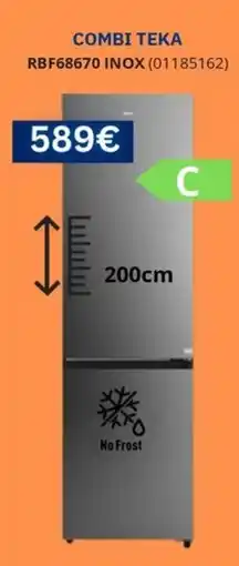 Master Cadena Combi Teka Rbf68670 Inox oferta