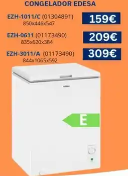Master Cadena Congelador edesa EZH-1011/C oferta