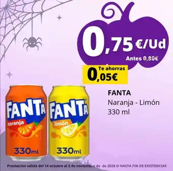 Fanta Naranja - Limón