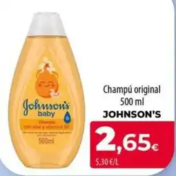 Spar La Palma johnson's baby champú oferta