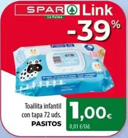 Spar La Palma PASITOS Toallita infantil oferta