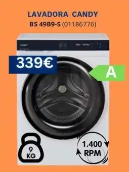 Master Cadena Lavadora Candy BS 49B9-S oferta