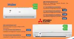 Master Cadena Haier aire acondicionado split 1x1 tide r premium 50 oferta