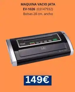 Master Cadena Chef maquina vacio jata oferta