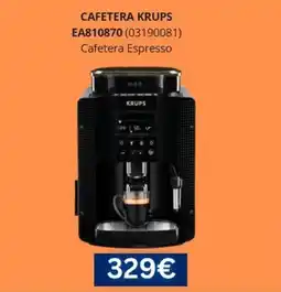 Master Cadena Krups cafetera espresso oferta