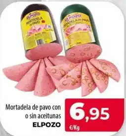 Spar La Palma Elpozo mortadela de pavo oferta