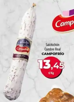 Spar La Palma Campofrío salchichón cumbre real oferta