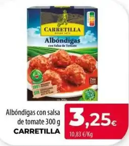 Spar La Palma Carretilla albóndigas con salsa de tomate oferta