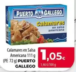 Spar La Palma Puerto Gallego calamares en salsa americana oferta