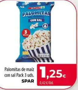 Spar La Palma SPAR palomitas de maíz con sal oferta