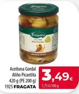 Spar La Palma Fragata aceituna gordal aliño picantita oferta