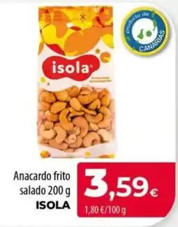 Spar La Palma isola anacardo frito salado oferta