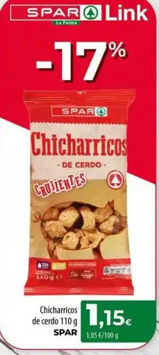 Spar La Palma Spar chicharricos de cerdo oferta