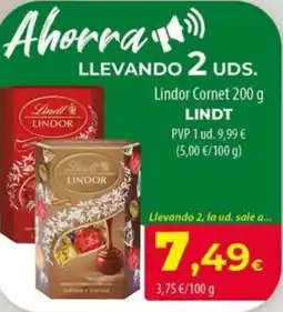 Spar La Palma Lindt Lindor oferta