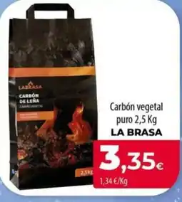 Spar La Palma La Brasa carbón vegetal oferta