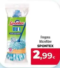 Spar La Palma Spontex fregona microfibra oferta