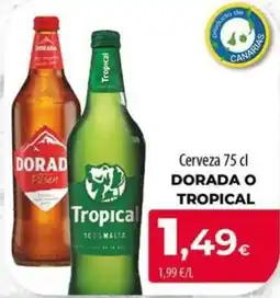 Spar La Palma Dorada o Tropical oferta