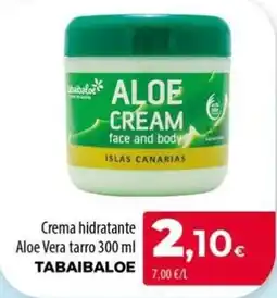 Spar La Palma Tabaibaloe aloe cream face and body oferta