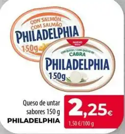 Spar La Palma philadelphia queso de untar sabores oferta