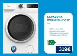 Master Cadena Midea lavadora mf110w80ba10/w-es* oferta