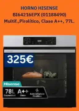 Master Cadena Horno Hisense BI64216EPX oferta