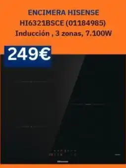 Master Cadena Encimera hisense hi6321bsce oferta