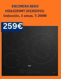 Master Cadena Beko encimera hii63205mt oferta