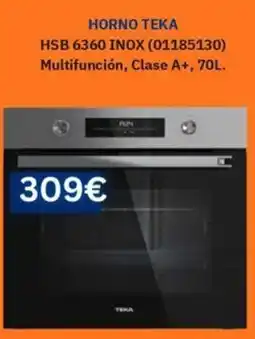 Master Cadena Horno teka hsb 6360 inox oferta