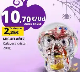 Supermercados Tu Alteza Miguelañez - calavera cristal oferta