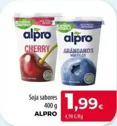 Spar La Palma Alpro - soja sabores oferta