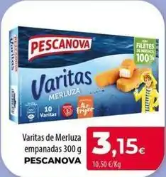 Spar La Palma Pescanova - varitas de merluza empanadas oferta