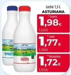 Spar La Palma Central lechera asturiana - leche oferta