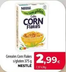 Spar La Palma Nestlé - cereales corn flakes s/gluten oferta