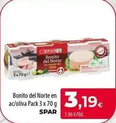 Spar La Palma Spar - bonito del norte en ac/oliva oferta