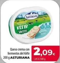 Spar La Palma La asturiana - queso crema con fermentos del kefir oferta