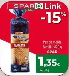 Spar La Palma Spar - pan de molde familiar oferta