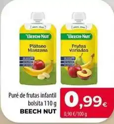 Spar La Palma Beech-nut - pure de frutas infantil oferta