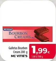 Spar La Palma Mcvitie's - galletas bourbon cream oferta