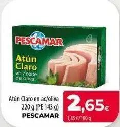 Spar La Palma Pescamar - atun claro en ac/oliva oferta
