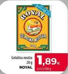 Spar La Palma Royal - gelatina neutra oferta