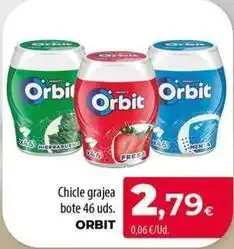 Spar La Palma Orbit - chicle grajea bote oferta