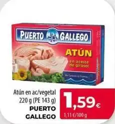 Spar La Palma Puerto gallego - atun en ac/vegetal oferta