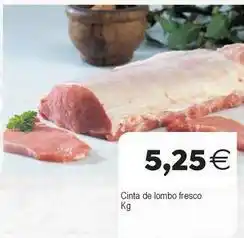 Plenus Supermercados Cinta de lombo fresco oferta