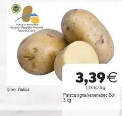 Plenus Supermercados Galicia - pataca agria oferta