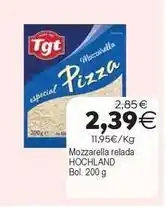 Plenus Supermercados Hochland - mozzarella relada oferta
