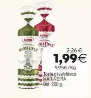 Plenus Supermercados Daveiga - tosta oliva/clásica oferta