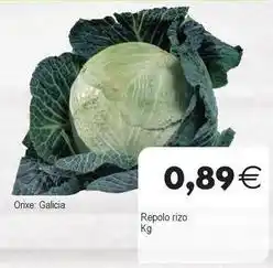 Plenus Supermercados Galicia - repolo rizo oferta