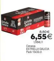 Plenus Supermercados Estrella galicia - cervexa oferta