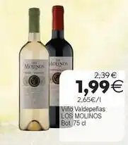 Plenus Supermercados Los molinos - vino valdepenas oferta