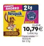 Plenus Supermercados Nesquik - cacao soluble oferta